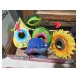 COLL. TIN BIRD HOUSES