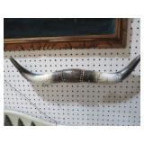 SET OF STEER HORNS