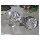 ART GLASS PAPERWEIGHTS - 3 LBS