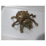 VTG BRASS LADYBUG ASHTRAY