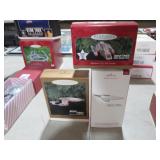 (3) STAR TREK ORNAMENTS IN BOX