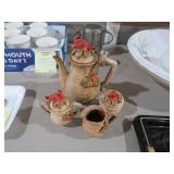 CRAFTSMENS CARDINAL TEA SET