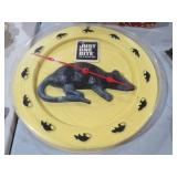 17" RD RAT POISON ADV. CLOCK