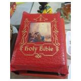 VINTAGE HOLY BIBLE WITH BOX
