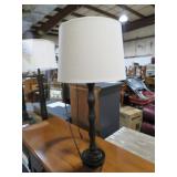 UNIQUE STYLE METAL BASE TABLE LAMP WITH SHADE