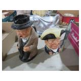 (2) VINTAGE ROYAL DALTON PITCHERS