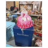 ROYAL DALTON VICTORIA FIGURINE WITH BOX