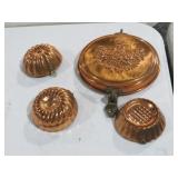 COPPER MOLDS & COPPER/BRASS HANGING KEY HOLDER