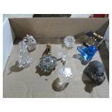 COLLECTION OF ART GLASS MINIATURES (PAPERWEIGHTS?)