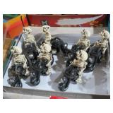 COLL. SKELETONS ON MOTORCYCLES