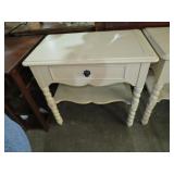 BASSETT SOLID WOOD ONE DRAWER NIGHTSTAND