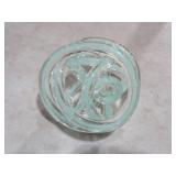 WEDDING BLOWN GLASS ART DECO