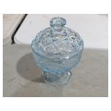 BLUE HOBSTAR CANDY DISH