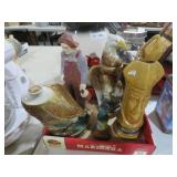 COLLECTION OF WINE DECANTERS