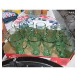QUAIL COCACOLA GLASS DRINK GLASSES