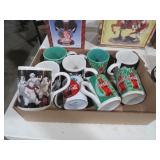 COLLECTION OF COCA COLA MUGS