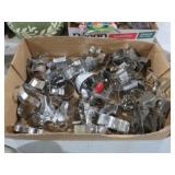 (50) VTG METAL COOKIE CUTTERS