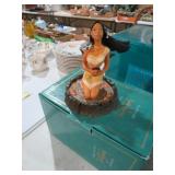 WALT DISNEY POCAHONTAS FIGURINE WITH BOX