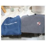 (2) PORSCHE LONG SLEEVE SWEATSHIRTS