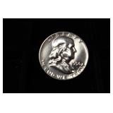 1956 P FRANKLIN HALF DOLLAR 90% PROOF