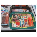 VTG COCA COLA TRAYS & TIN