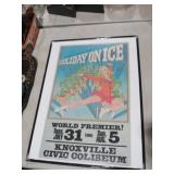 1979 KNOXVILLE COLISUEM HOLIDAY ICE POSTER