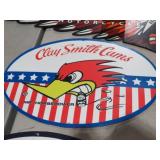 METAL CLAY SMITH CAMS  ADV. SIGN