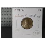 RARE KEY DATE 1909 S LINCOLN WHEAT CENT