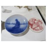 JUNI WALCER WALL PLAQUE AND COPANHAGEN PLATE