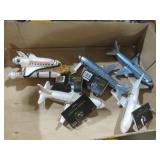 COLL.OF PLANES & SHUTTLE ORNAMENTS