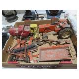 LARGE COLLECTION OF METAL TRACTOR COMBINE AND ACC