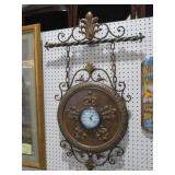 HANGING METAL CLOCK
