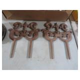 CAST IRON GROUND MARKERS