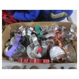 (70) VINTAGE METAL COOKIE CUTERS AND MOLDS