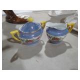 BAVARIA HAND PAINTED SUGAR AND CREAMER