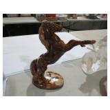 MID CENTURY HORSE STATUE