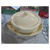 FRANCISCAN PLATTER AND COVERED DISH