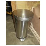 STAINLESS STEEL TRASH CAN