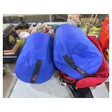 COLLECTION OF SLEEPING BAGS AND TOTE BAG