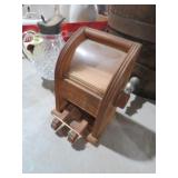 WOOD TOOTHPICK HOLDER AND DISPENSER