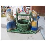 SHAWNEE CHILDREN AND WELL VINTAGE PLANTER