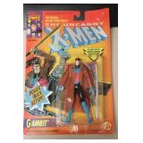 1992 MARVEL TOYBIZ X-MEN GAMBIT ACTION FIGURE NIP