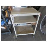NICE METAL ROLLING UTILITY CART