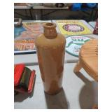 ANTQUE GERMAN/DUTCH STONEWARE LIQUOR BOTTLE