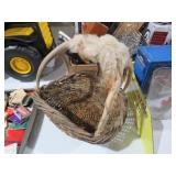 ANTLER HANDLE BASKET