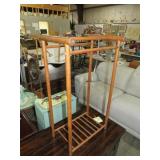 ANTIQUE ARTS AND CRAFT STYLE CANE HOLDER STAND