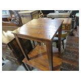 SOLID WOOD SIDE TABLE