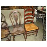 PAIR OF WOOD ANTIQUE CHAIRS