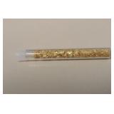 TUBE OF 24K GOLD FLAKES