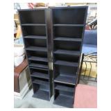 (2) ADJUSABLE SHELF UNIT